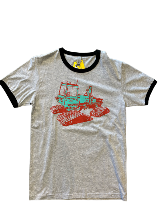 Girdwood Snowcat T-Shirt ("Retro Ring" Edition)