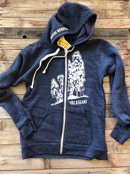 Alaskan ghost tree hoodie