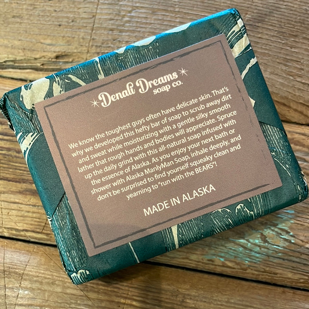 Denali Dreams "Alaska ManlyMan" Soap